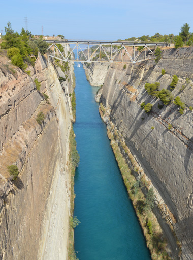 Corinth Canal Passing